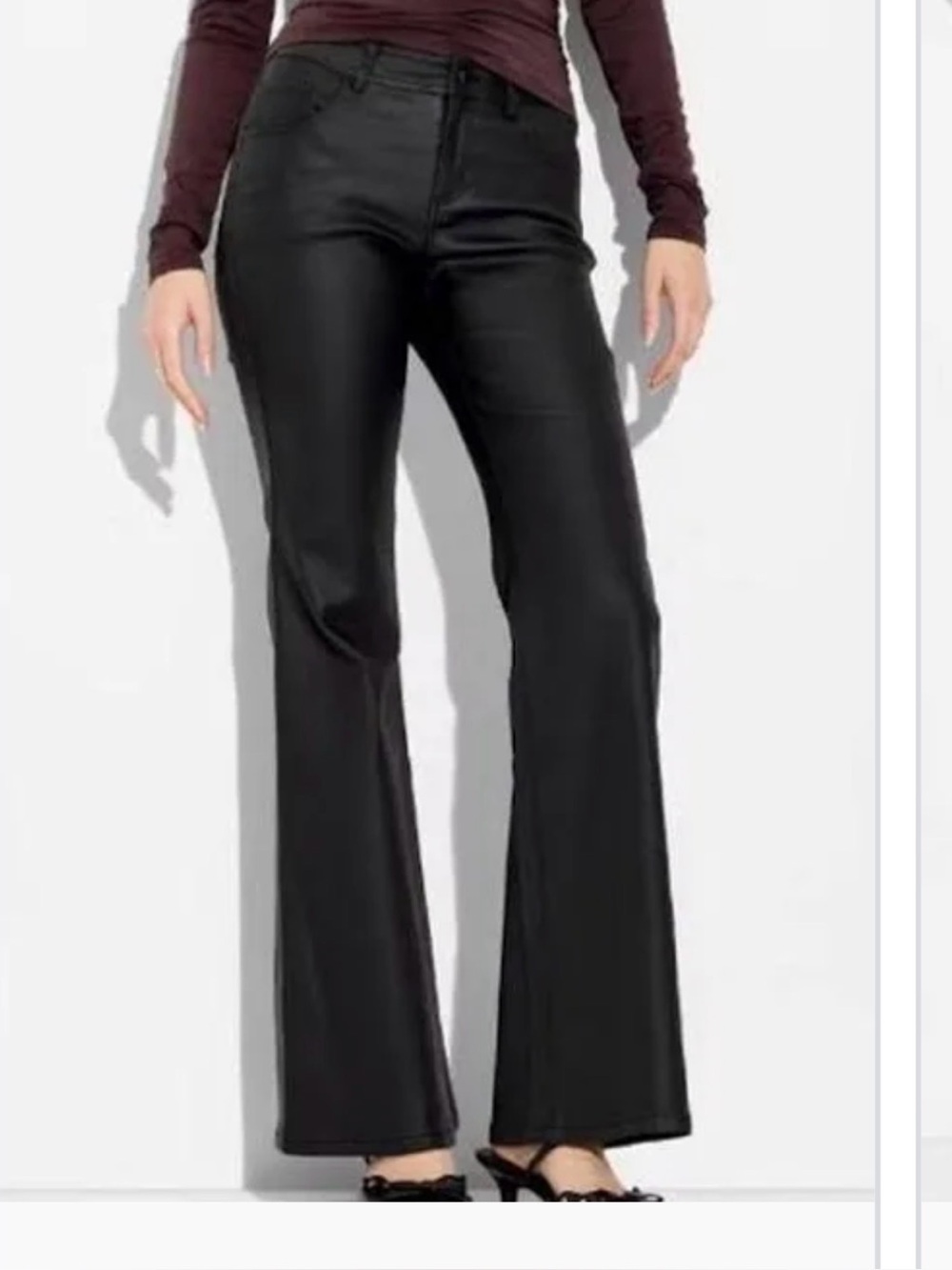 Or wild fable, high-rise , bootcut, leather pants